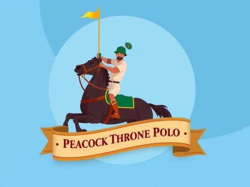 Peacock Throne Polo Game Banner
